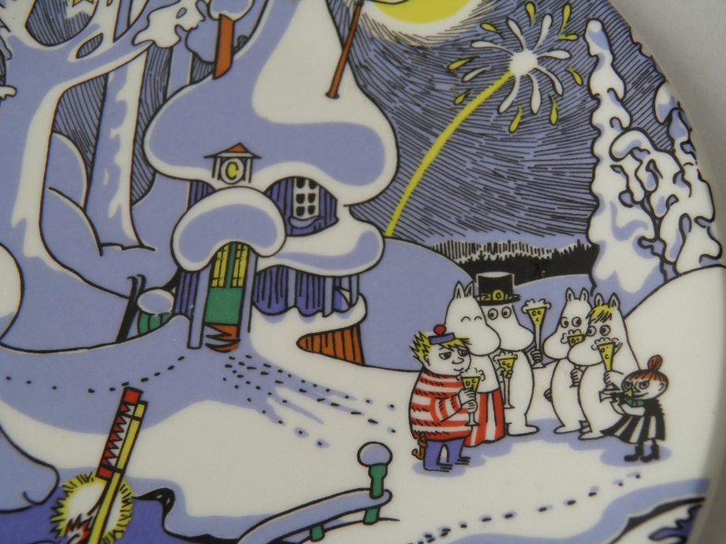 Muumi-lautanen Millenium MYYTY - Image 3
