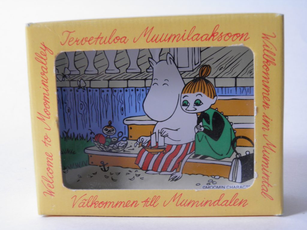 Muumimamma ja kaarnalaiva lasikortti Iittala MYYTY - Image 2