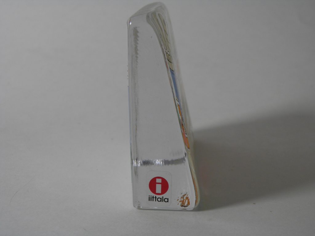 Muumimamma ja kaarnalaiva lasikortti Iittala MYYTY - Image 3