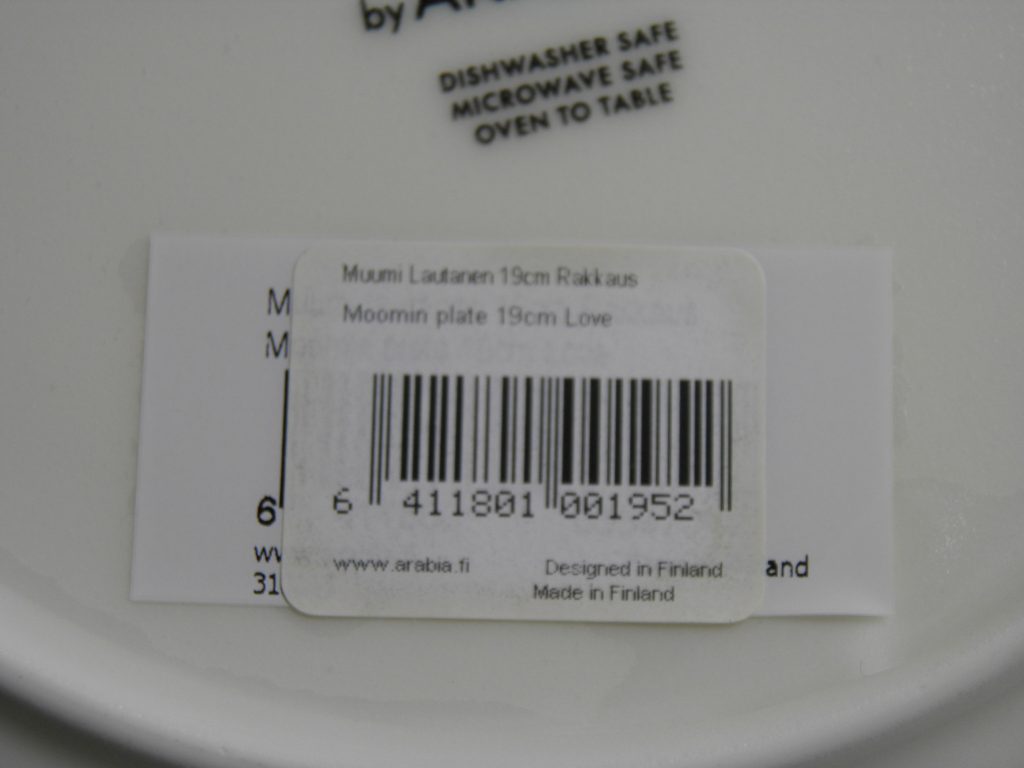 Muumi-lautanen Rakkaus MYYTY - Image 4