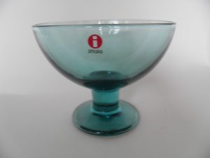 Verna -jälkiruokamalja merensininen Iittala Retronomi verkkokauppa