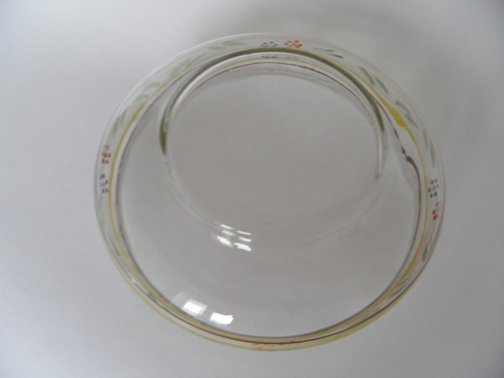 Tarjoilukulho maalattu lasi - Image 3