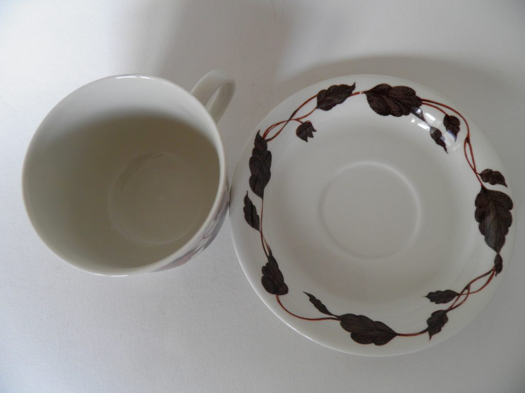 Tea for two Teekuppi ja aluslautanen ruskea - Image 2