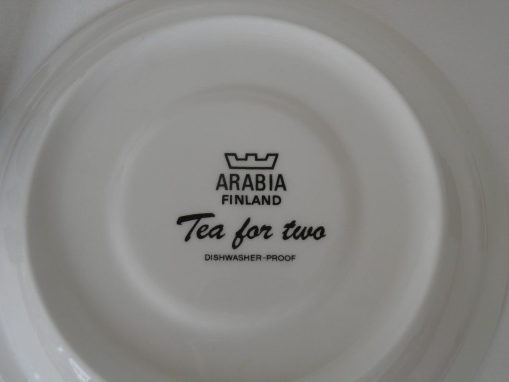 Tea for two Teekuppi ja aluslautanen ruskea - Image 4