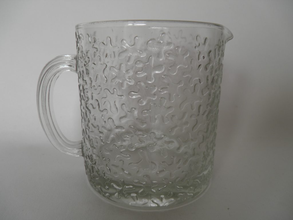 Jesper Pitcher clear glass Riihimäen lasi