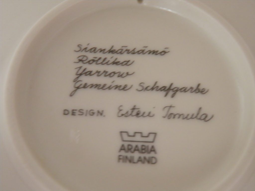Siankärsämö -seinälautanen Esteri Tomula MYYTY - Image 4