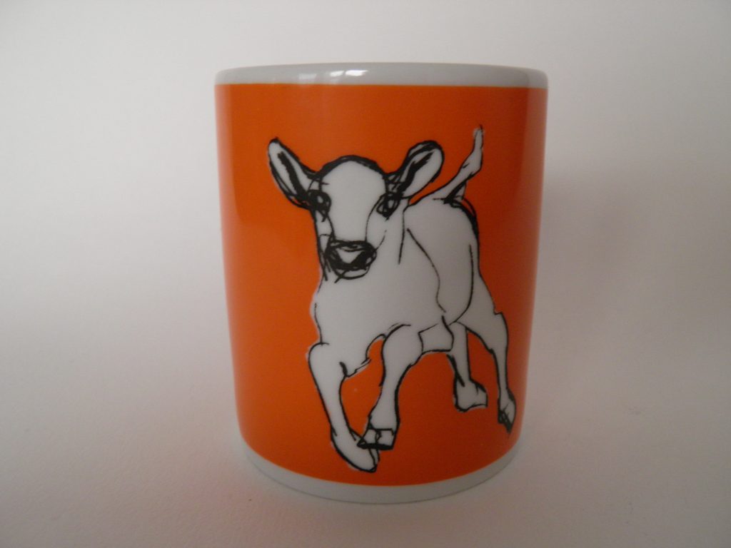 Kevätjuhla muki oranssi Marimekko
