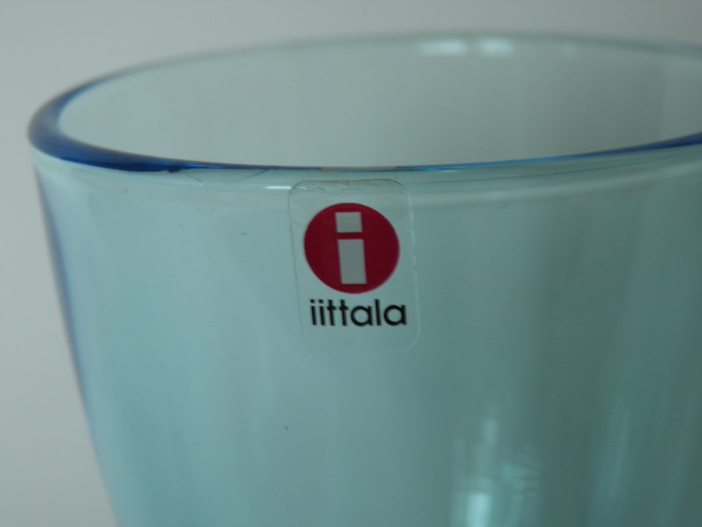 Verna -viinilasi vaaleansininen Iittala - Image 2