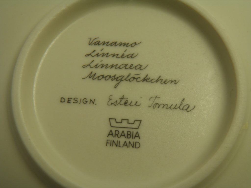 Vanamo seinälautanen Esteri Tomula MYYTY - Image 4