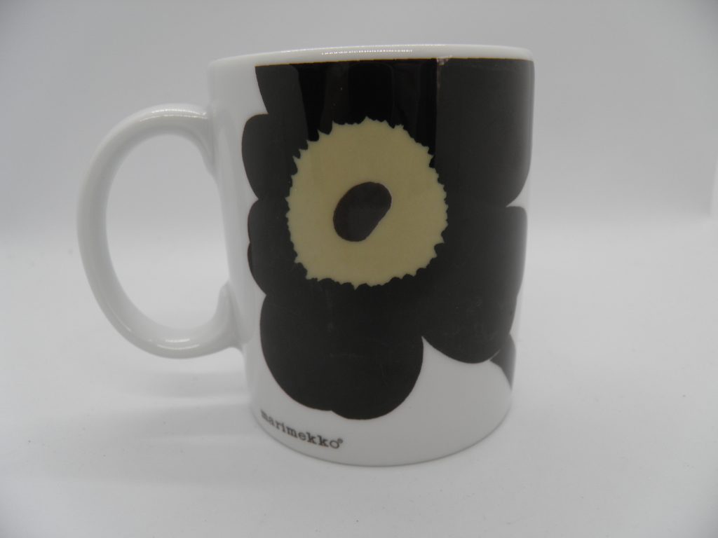 Unikko muki musta Marimekko MYYTY - Image 2