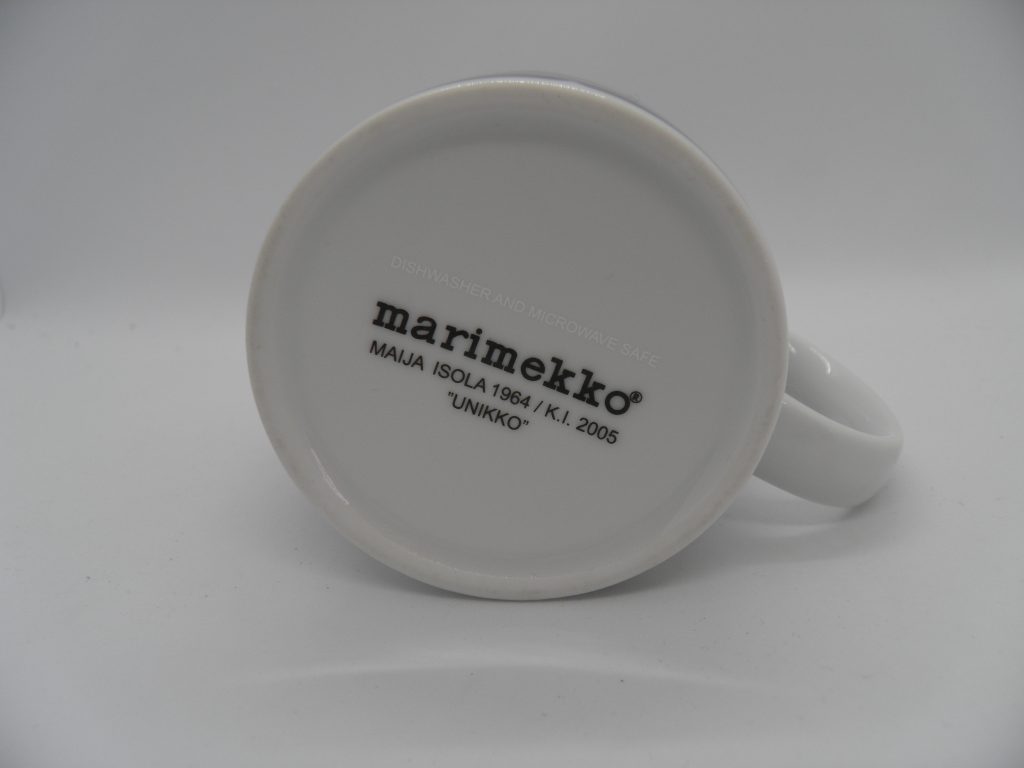 Unikko muki musta Marimekko MYYTY - Image 4