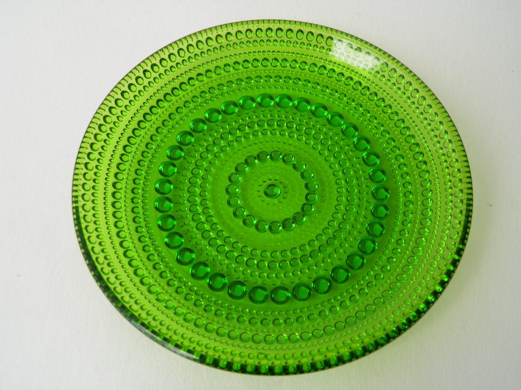 Kastehelmi lautanen vihreä 14 cm MYYTY