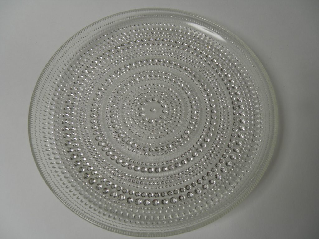 Kastehelmi lautanen 25 cm Nuutajärvi MYYTY