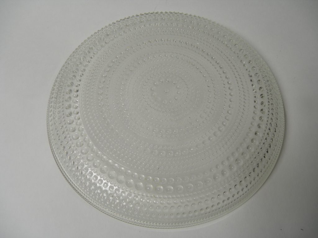 Kastehelmi lautanen 25 cm Nuutajärvi MYYTY - Image 2