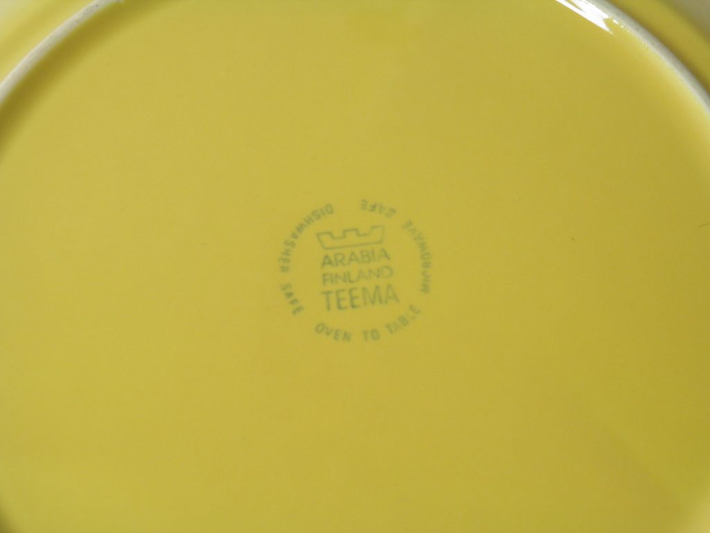 Teema matala ruokalautanen 23,4 cm keltainen - Image 3