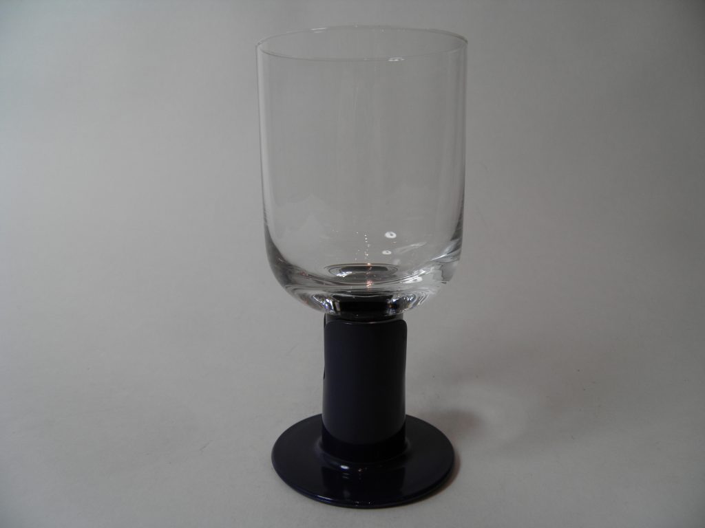 Kaveri viinilasi sininen jalka Iittala MYYTY - Image 3
