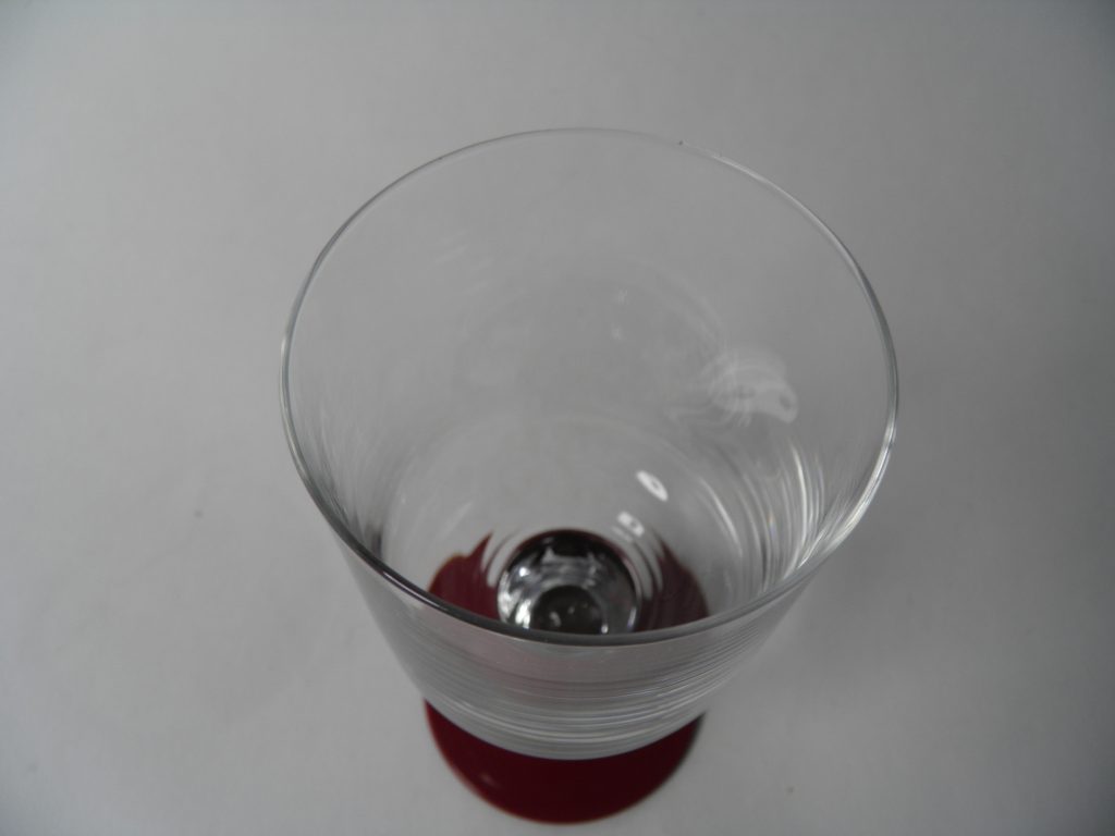 Kaveri viinilasi punainen jalka Iittala - Image 3