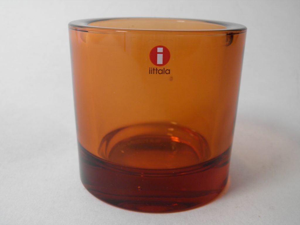 Kivi -tuikku 80 mm pomeranssi Iittala MYYTY