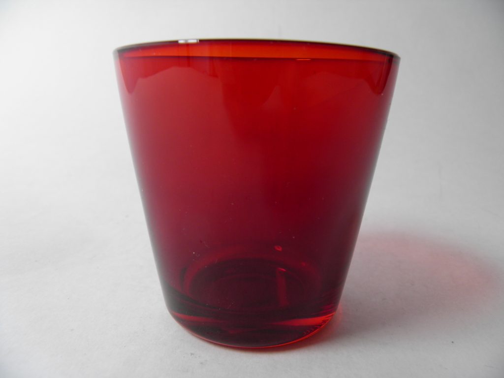 Kartio juomalasi punainen Iittala