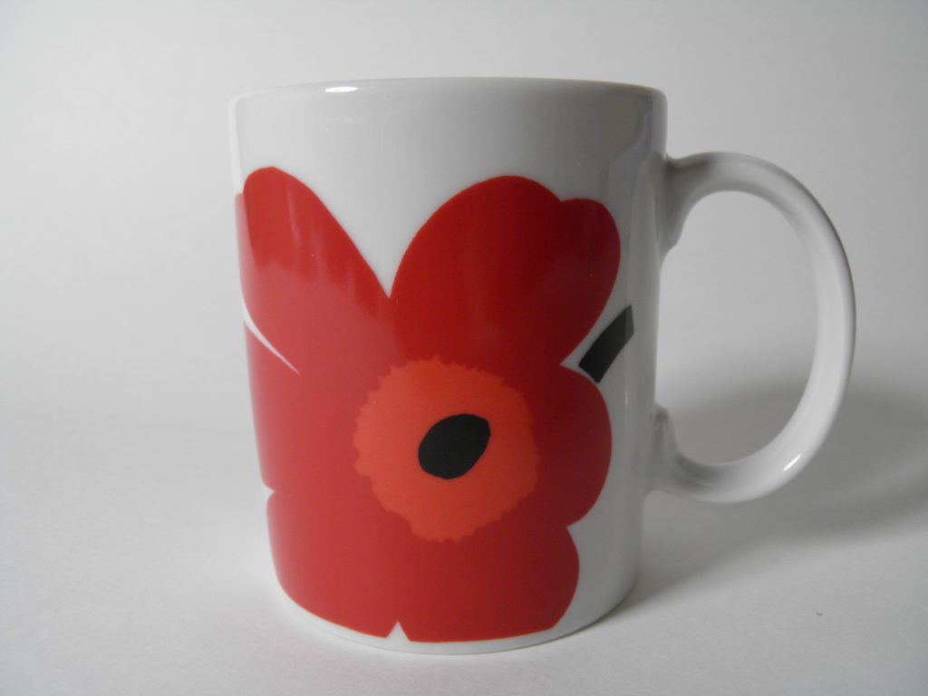 Unikko muki punainen Marimekko MYYTY