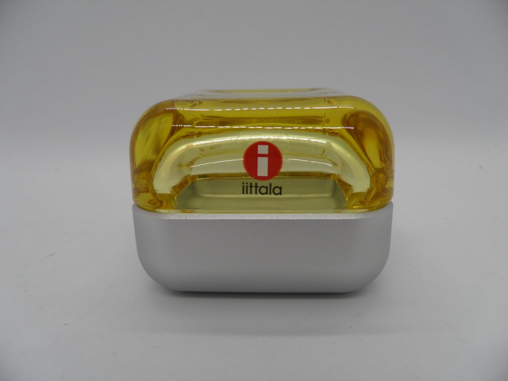 Vitriini 60x60 keltainen-alumiini Iittala Retronomi verkkokauppa