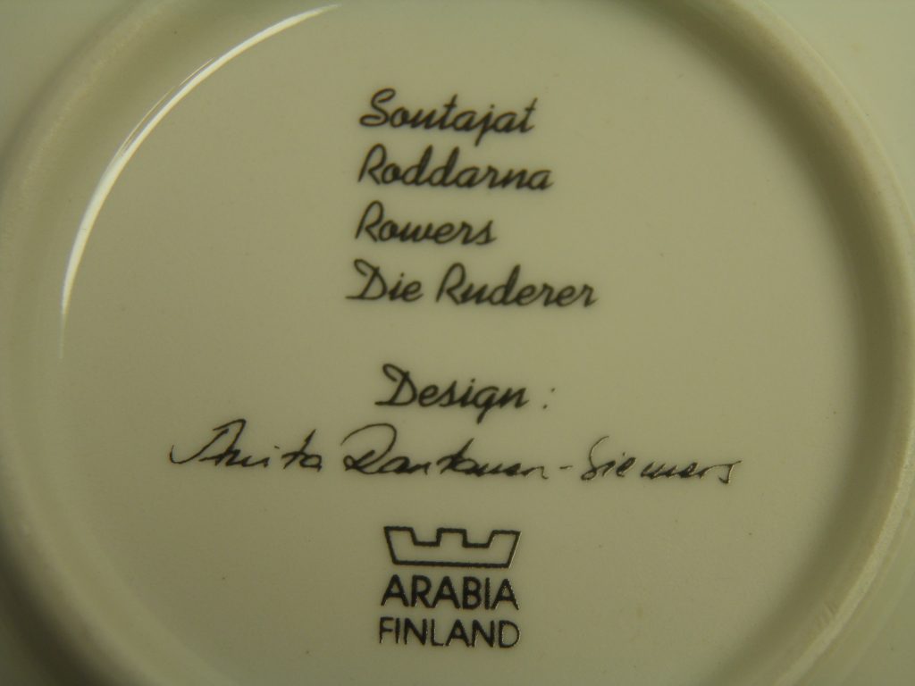 Soutajat seinälautanen Arabia MYYTY - Image 4