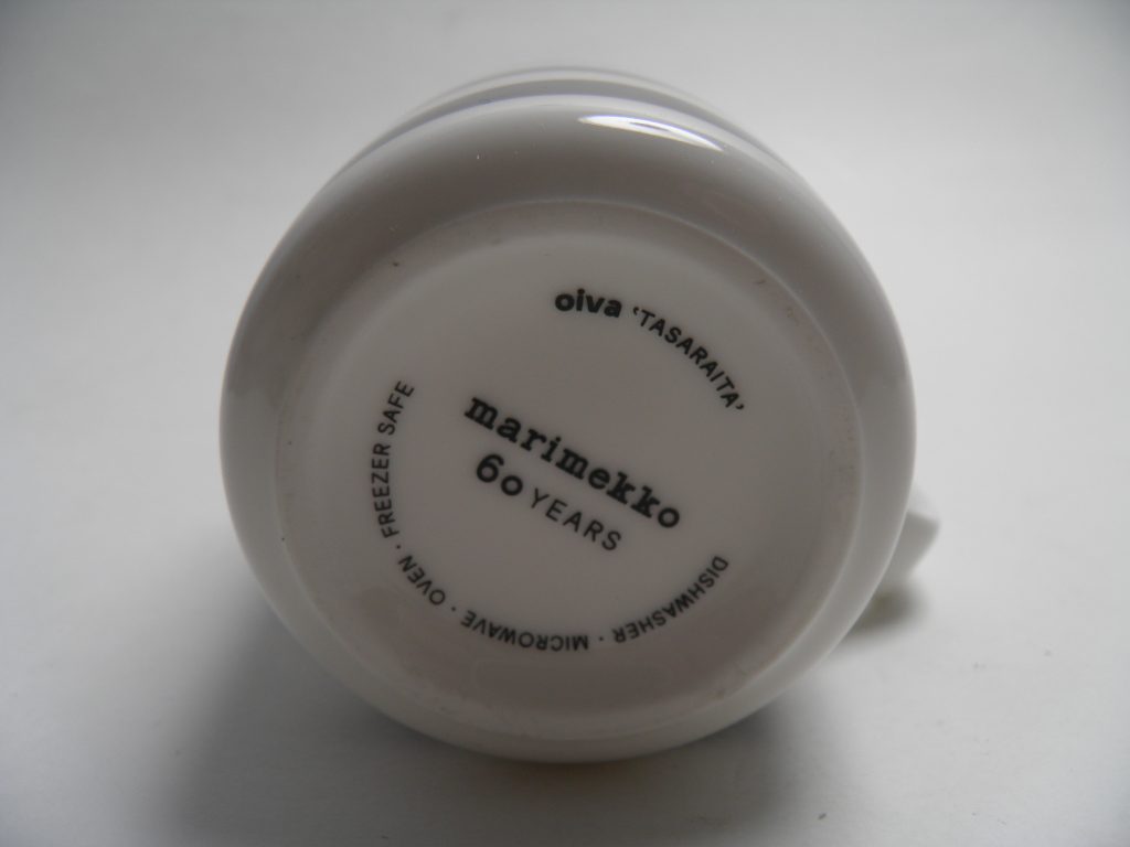 Tasaraita -muki musta-valkoinen Marimekko MYYTY - Image 4