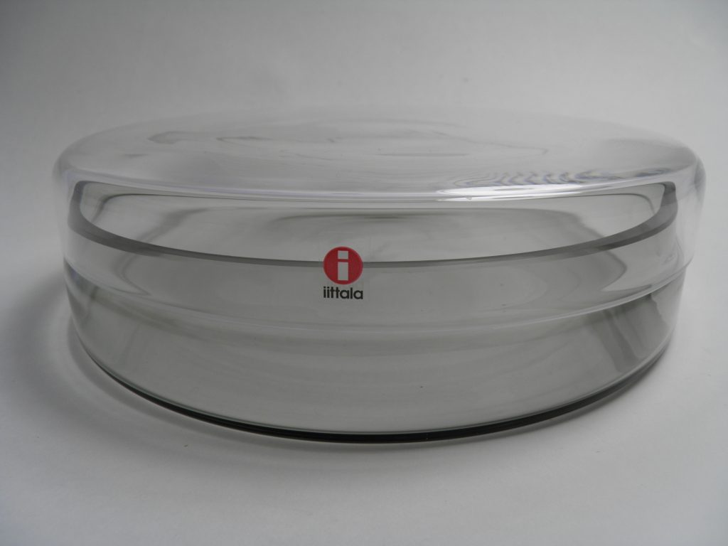 Vitriini 220 mm harmaa-kirkas Iittala