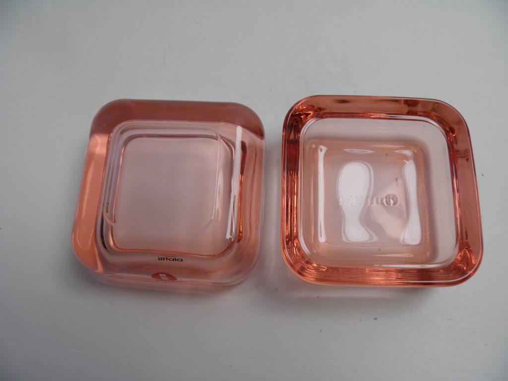 Vitriini 60x60 mm lohenpunainen Iittala MYYTY - Image 2
