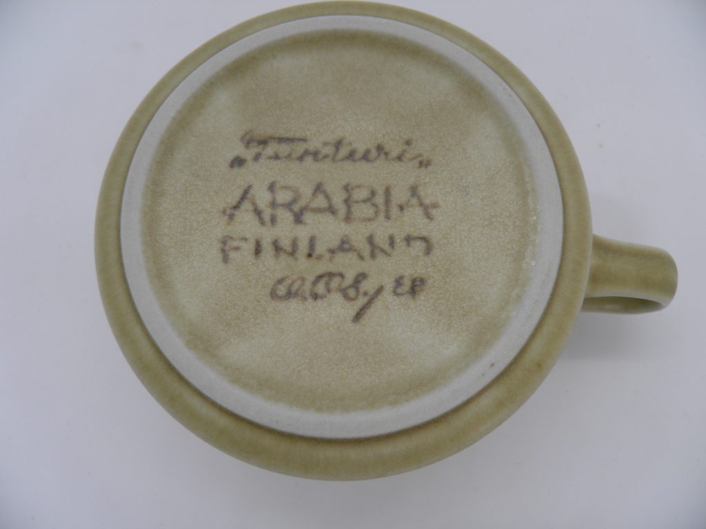 Tunturi teekuppi ja aluslautanen MYYTY - Image 6