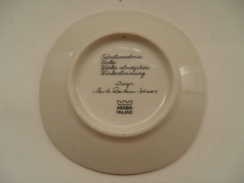 Talvitunnelmia seinälautanen Arabia - Image 3