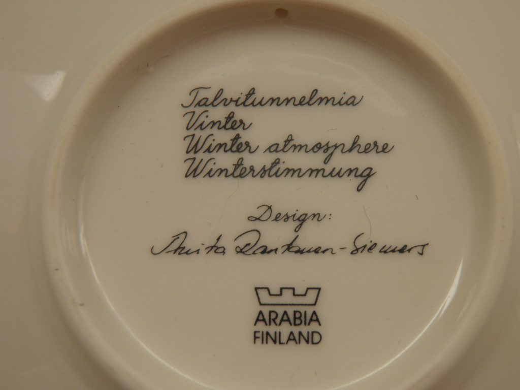 Talvitunnelmia seinälautanen Arabia - Image 4