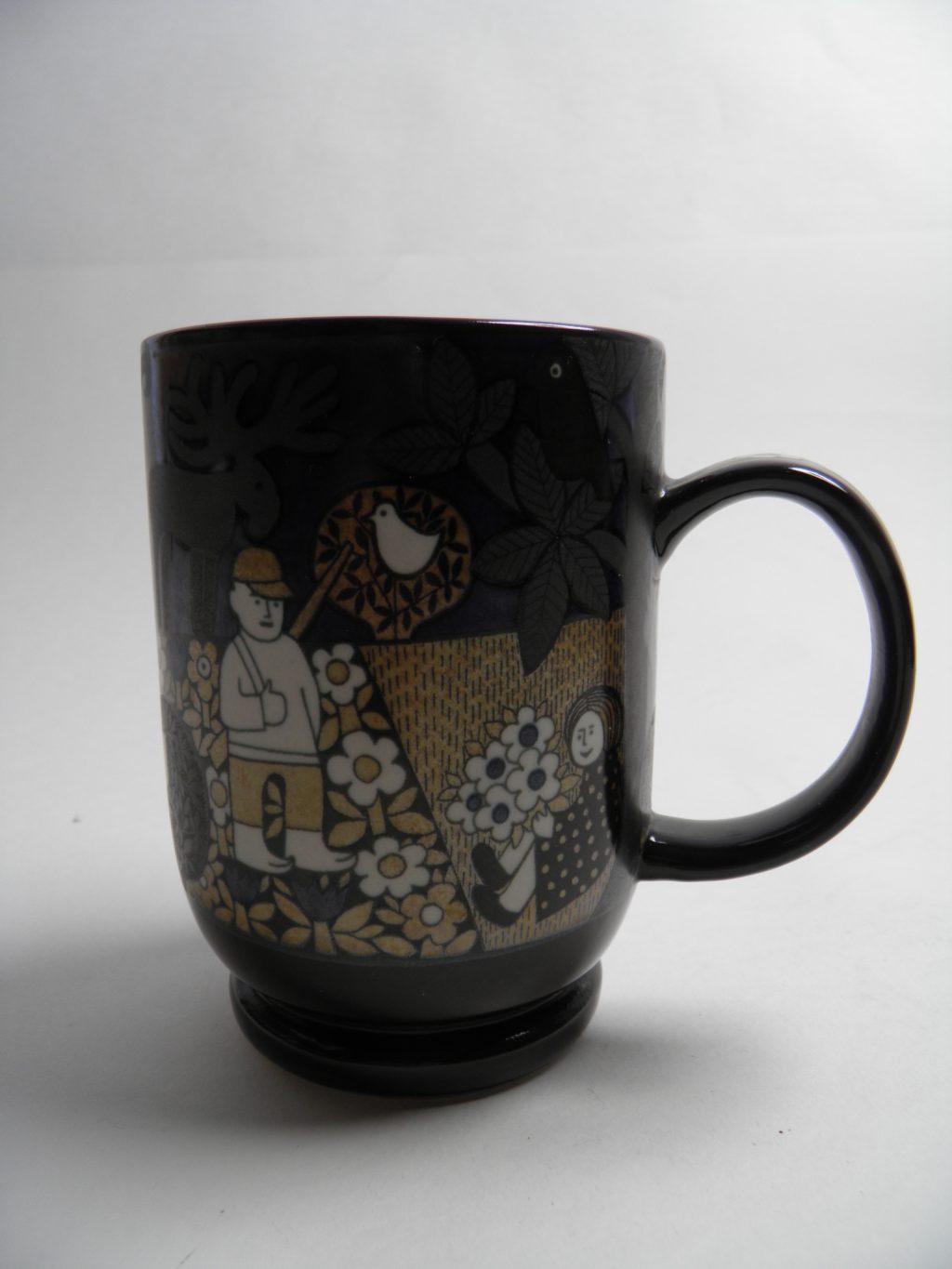 Kirin Beer mug 1986 Arabia