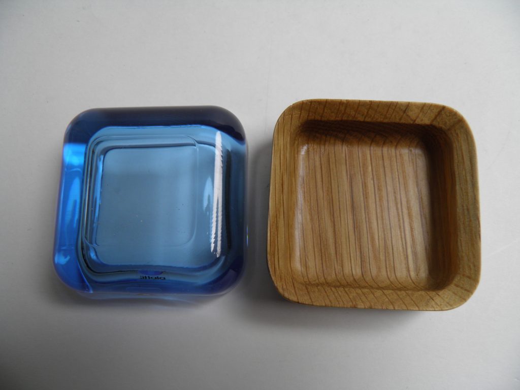 Vitriini 60 x 60 mm siniturkoosi-tammi MYYTY - Image 3