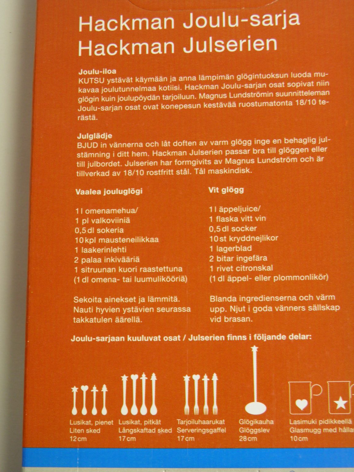 Joulu kahvilusikat 4 kpl Hackman MYYTY - Image 3