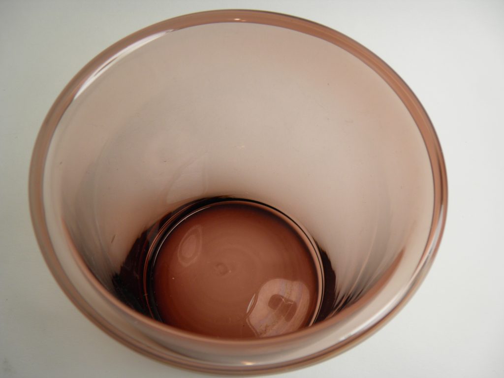 Juno maljakko ruskeanpunainen Iittala - Image 2