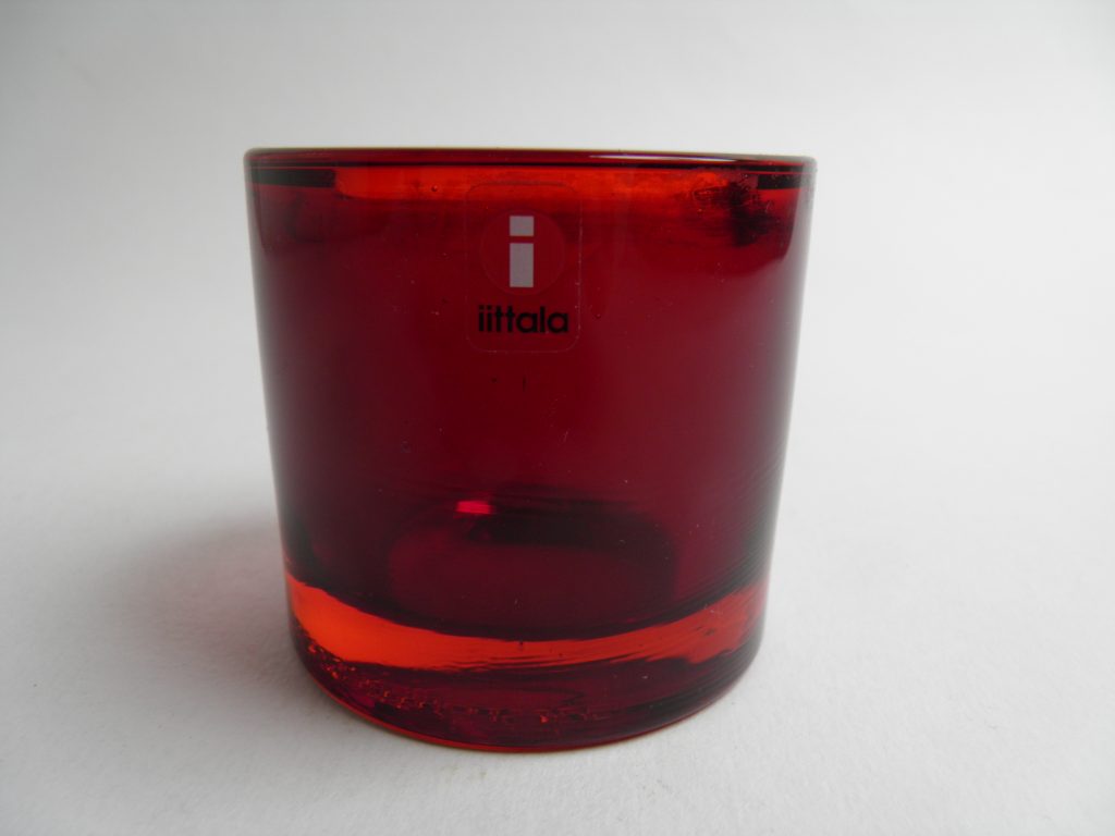 Kivi -tuikku 60 mm punainen Iittala MYYTY