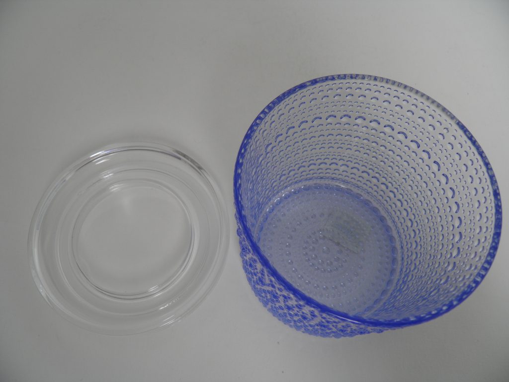 Kastehelmi purkki vedensininen Iittala MYYTY - Image 3