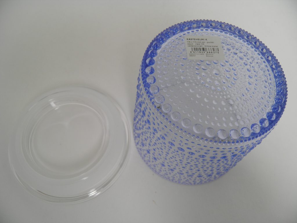 Kastehelmi purkki vedensininen Iittala MYYTY - Image 4