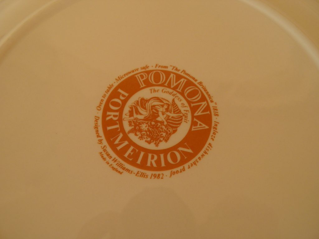Pomona Portmeirion matala ruokalautanen Persikka - Image 4