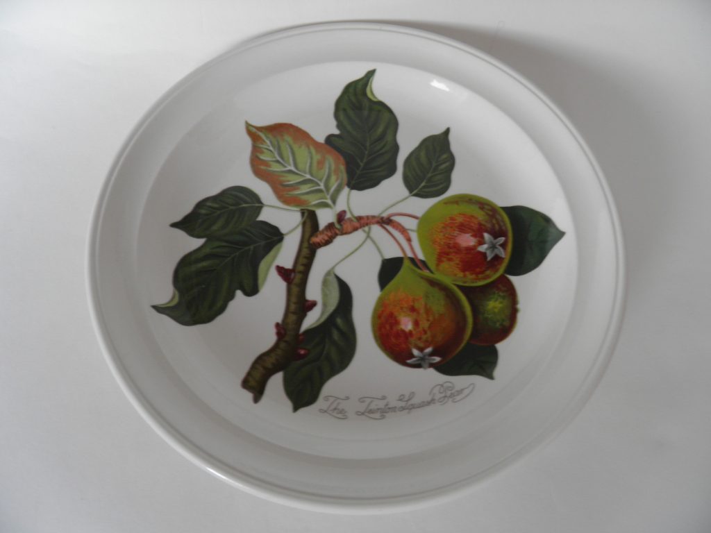 Pomona Portmeirion lautanen 22 cm Päärynä
