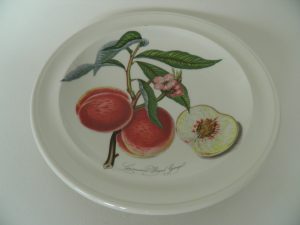 Pomona Portmeirion lautanen 19 cm Persikka Retronomi verkkokauppa