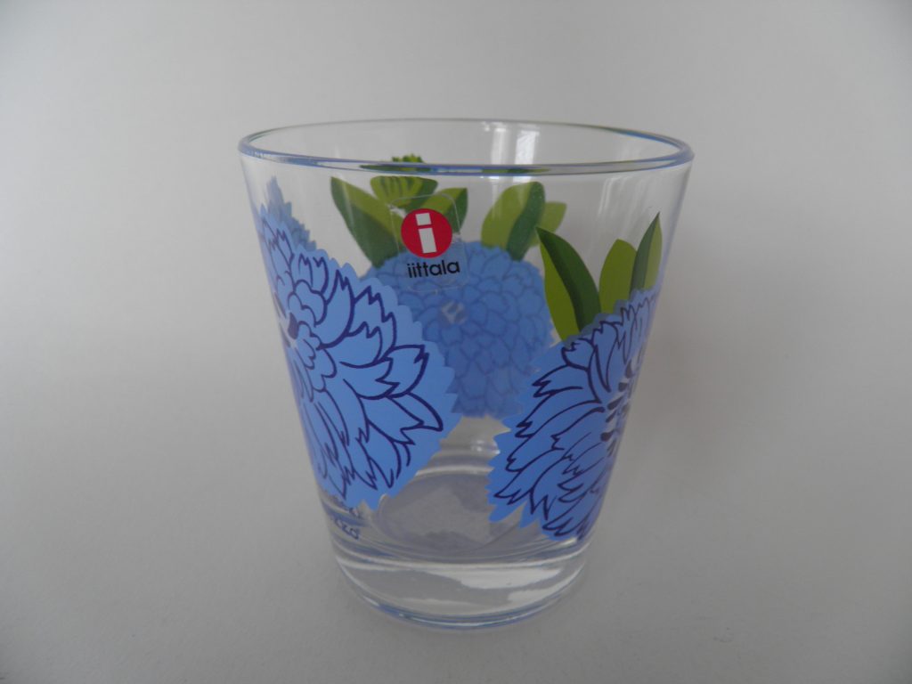 Primavera lasi sininen Marimekko Iittala MYYTY