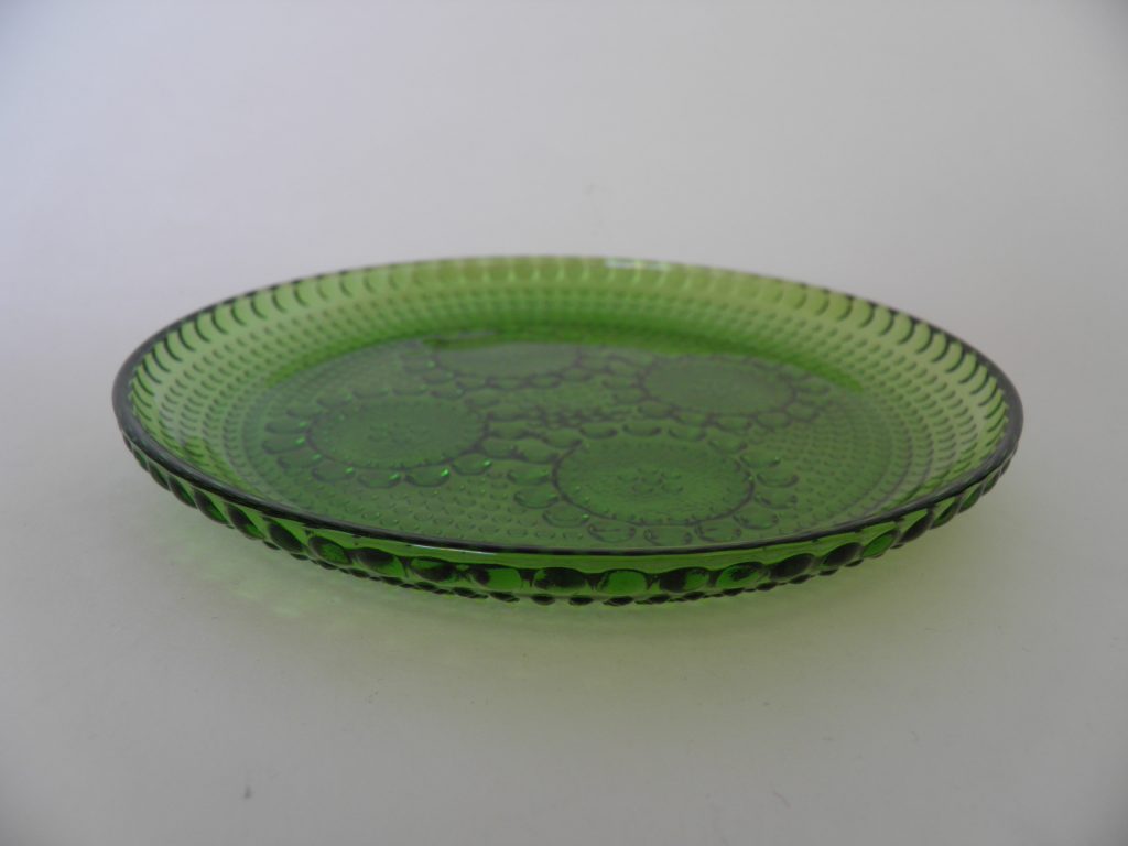 Grapponia lautanen 17 cm vihreä