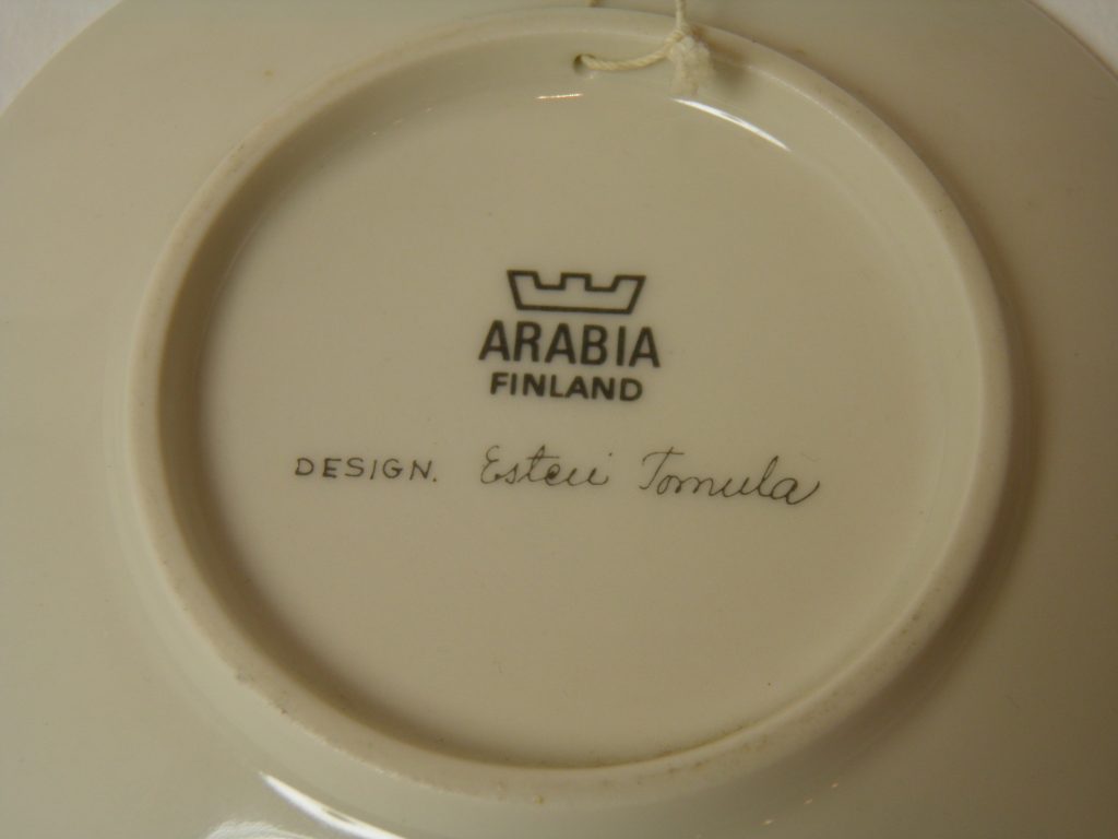 Puolukka seinälautanen Arabia - Image 4