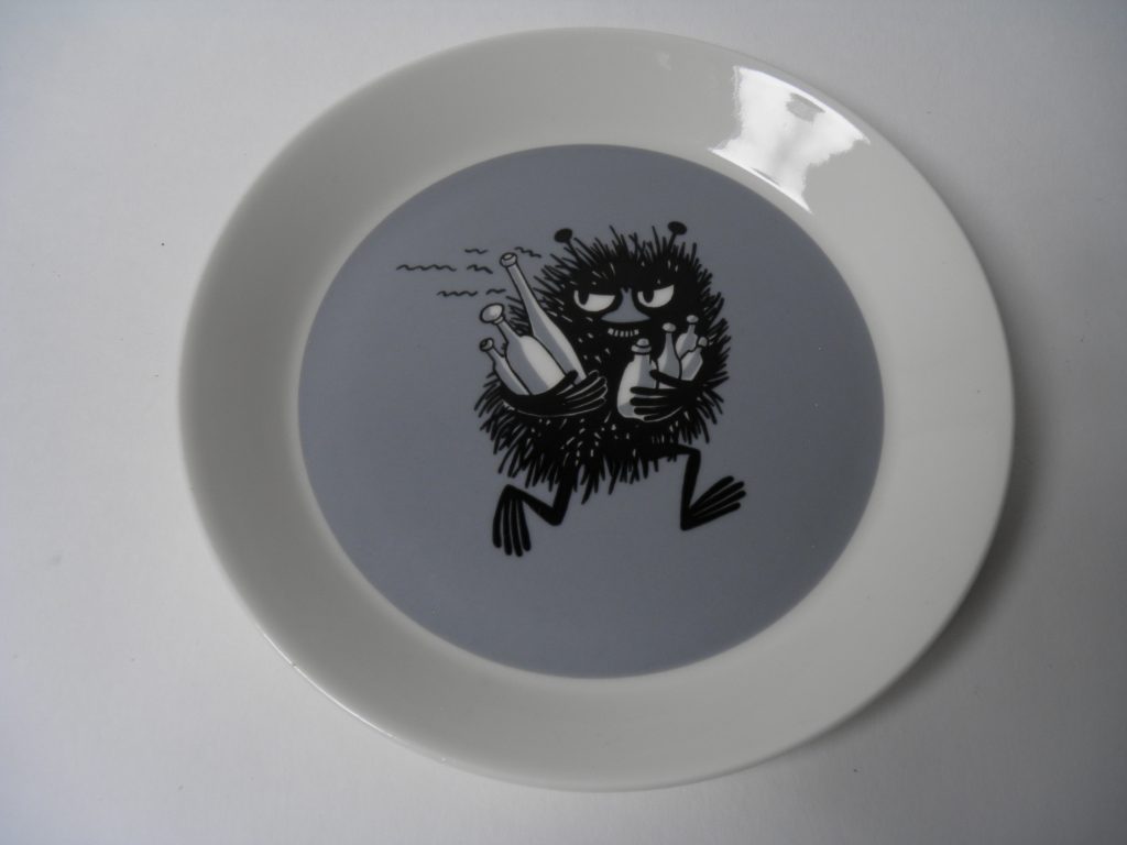 Moomin plate Haisuli Arabia SOLD