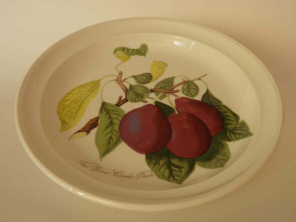 Pomona Portmeirion lautanen 19 cm Tumma luumu