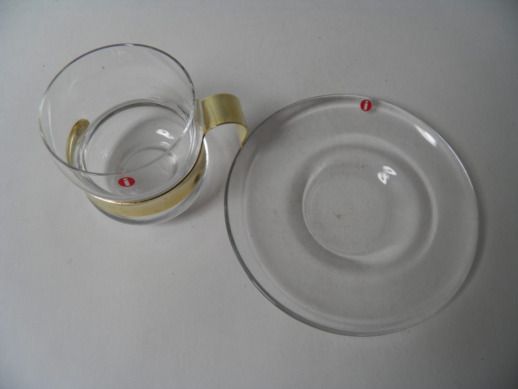 Paula kahvikuppi ja aluslautanen Iittala - Image 3