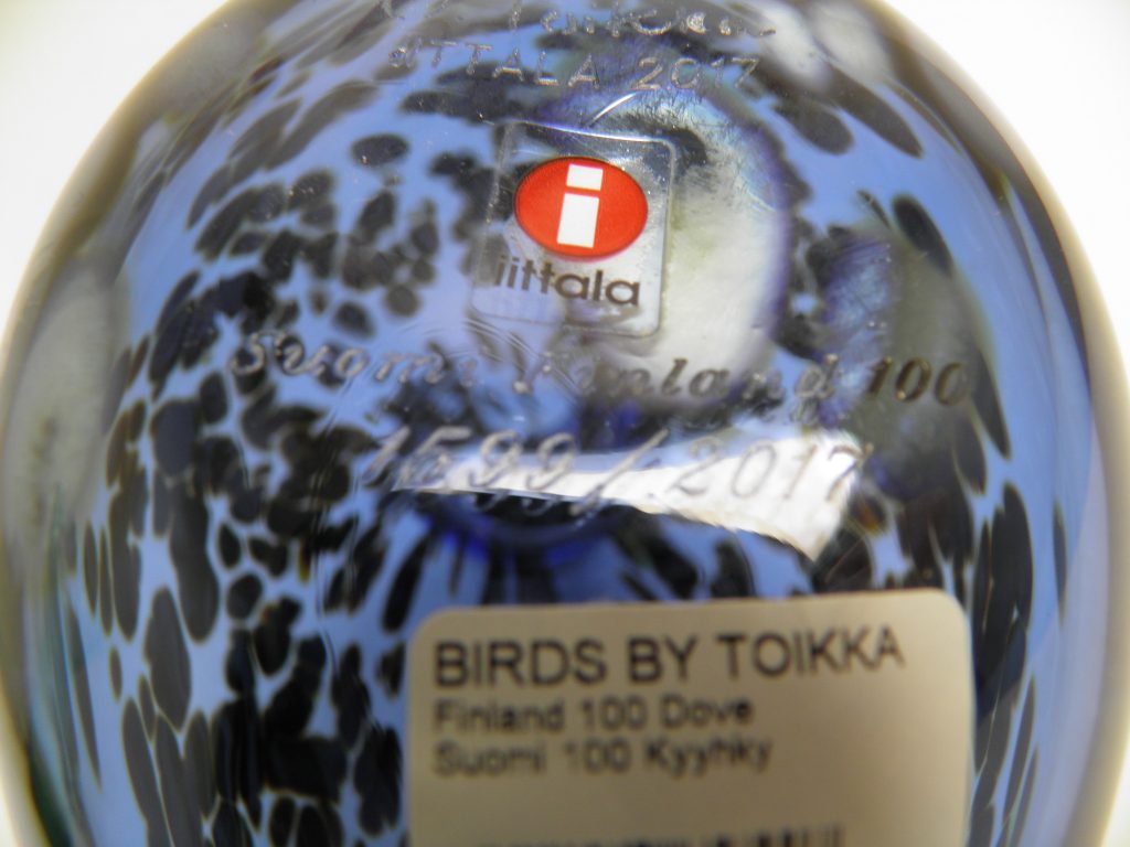 Kyyhky Suomi 100 Oiva Toikka MYYTY - Image 8