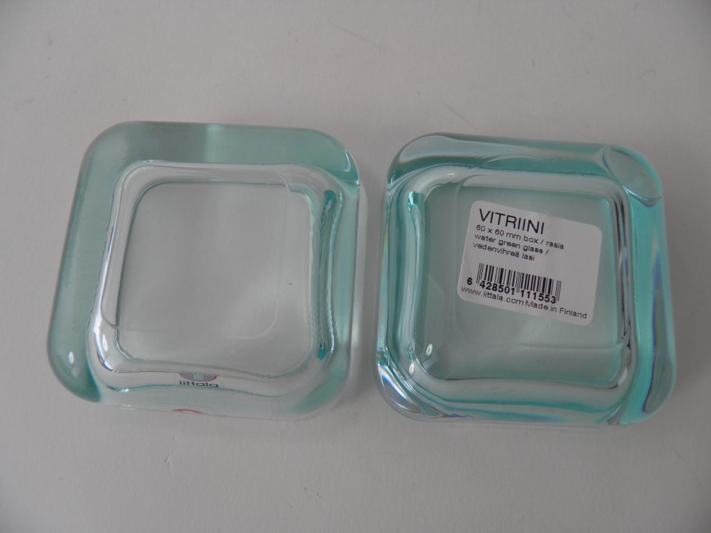 Vitriini 60x60 mm vedenvihreä Iittala MYYTY - Image 3